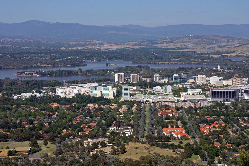 Canberra Australia - View From Mount Ainslie Lookout